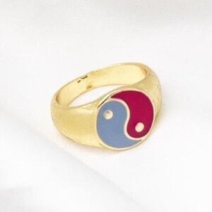 Yin Yang Y2K Ring